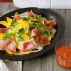 コリンキーのパリパリサラダ！トマトドレッシング