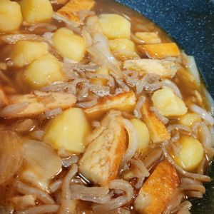ヴェルの作ってみた!投稿(ちくわで簡単《こってり♡味しみ♡ちくじゃが》)