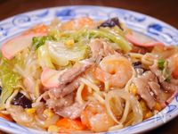 このうまい長崎あんかけちゃんぽんだけは食わずにはいられん☆