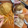 お揚げでコマキンパ【韓国風海苔巻き】の工程3