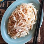 【もりもり食べたい！やみつき大根サラダ】ツナマヨごま風味