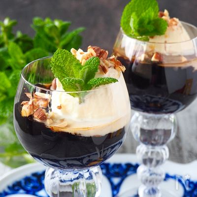 【材料3つ!作業は5分ふるふるコーヒーゼリー】まるでカフェ!