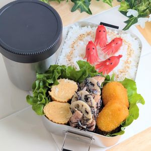 AYANO.•*¨*•.☆の作ってみた!投稿(蓮根とひじきとベーコン《カフェ風♡サラダ》)