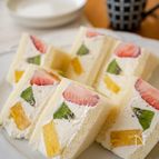 ヨーグルトクリームが爽やか♡絶品フルーツサンド