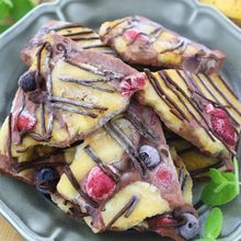 ５分で！パキパキアイス【チョコバナナヨーグルトバーク】
