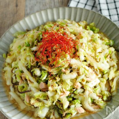 【12kgやせた管理栄養士考案】大量消費に!無限白菜ナムル