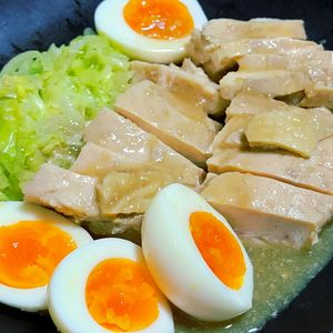 ヴェルの作ってみた!投稿(【ほったらかしで感動柔らか♪】鶏むね肉のレンチンチャーシュー)