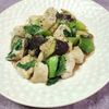 M*Pの作ってみた!投稿(【鶏むねと茄子と青梗菜のオイスター炒め】鶏むね1枚で簡単中華)
