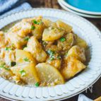 給食人気！鶏大根の味噌煮 #フライパン
