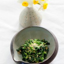基本のほうれん草の胡麻和え
