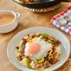 [フライパンで簡単！BBQ風そぼろ丼]とろ～り卵でやみつき！の工程3