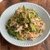 レンジで簡単！【中華風ささみときゅうりの梅肉和え】