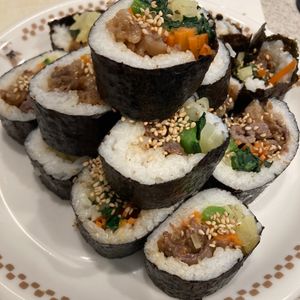 けいの作ってみた!投稿(節分にも♩韓国風海苔巻き)