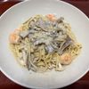りんごの作ってみた!投稿(【きのこのクリームパスタ】白だしで絶品/ワンパンで簡単!)