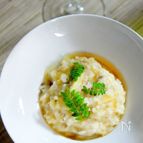 鯛と筍の和風チーズリゾット