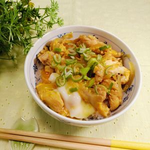 AKARI☆の作ってみた!投稿(黄金比で激ウマっ♡【ふわとろ･:*とろける絶品親子丼】)