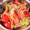 カリカリベーコンとトマトの夏の和風マリネサラダ😘🥗の工程3
