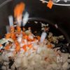 栄養たっぷり♡豚ひき肉とほうれん草のトマト煮込みの工程1