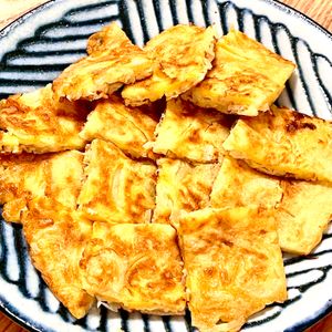 michuの作ってみた!投稿(ちくわのチヂミ【#簡単 #節約 #おつまみ】)