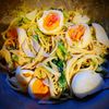 まゆたの作ってみた!投稿(春きゃべつとゆで卵のパスタサラダ・旬の春きゃべつでデリ風♪)