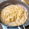 ワンパンでめちゃうま♪和風レモンカルボナーラの工程3