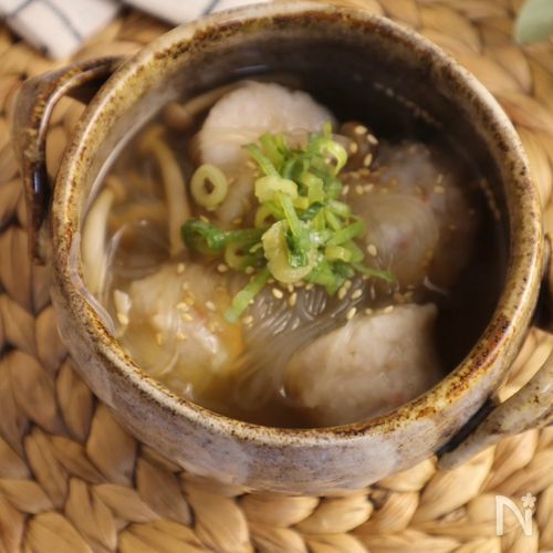 【業務スーパー】かに風味つみれの春雨スープ