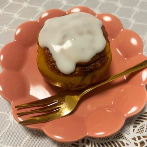 いく🍉の作ってみた!投稿(焼くまで10分【米粉シナモンロール風マフィン】)