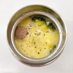 うさぎの作ってみた!投稿(身体の芯から温まる豆腐のリゾット)