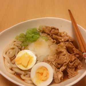 ゆみの作ってみた!投稿(『豚しゃぶのぶっかけおろしうどん』男子も喜ぶ♪)