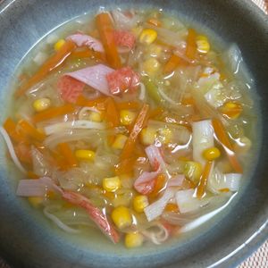 ゆっこの作ってみた!投稿(【食物繊維がたっぷり摂れる】春キャベツの中華スープ)