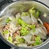 【ごま豆乳スープ】肺の働きを良くするごまたっぷりの工程3