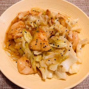 puricoの作ってみた!投稿(【鶏キャベツうま塩とろみ炒め】食材2つ！早うまヘルシーおかず)