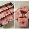 ゆみの作ってみた!投稿(いちごみるく羊羹)