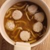 【業務スーパー】かに風味つみれの春雨スープの工程3