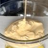 父の日のバーンアウェイケーキ(レモンショートケーキ)の工程1