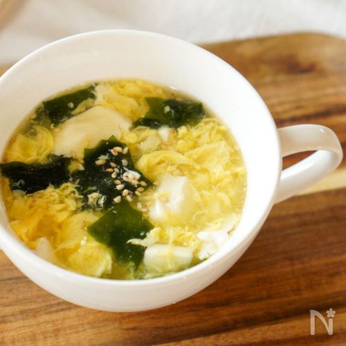 子どもが飲み干す！【わかたまスープ】