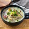 【さつまいもとごぼうの豆乳味噌スープ】コク深でまろやかの工程6