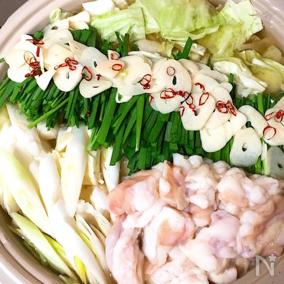 絶品うちのもつ鍋♡市販のスープはもう使えない‼️