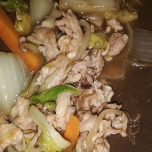 翔ママの作ってみた!投稿(豚肉と秋野菜たっぷりの八宝菜＆中華丼)