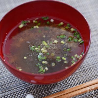 即席すまし汁