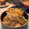 5分で完成！失敗しない【かに玉丼】の工程6