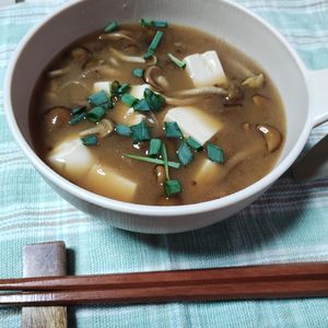 M＊Pの作ってみた!投稿(【おみそ汁】豆腐となめこのお味噌汁)