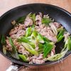 【豚こま肉のねぎ塩レモンパスタ】ワンパンだから美味しい♪の工程2