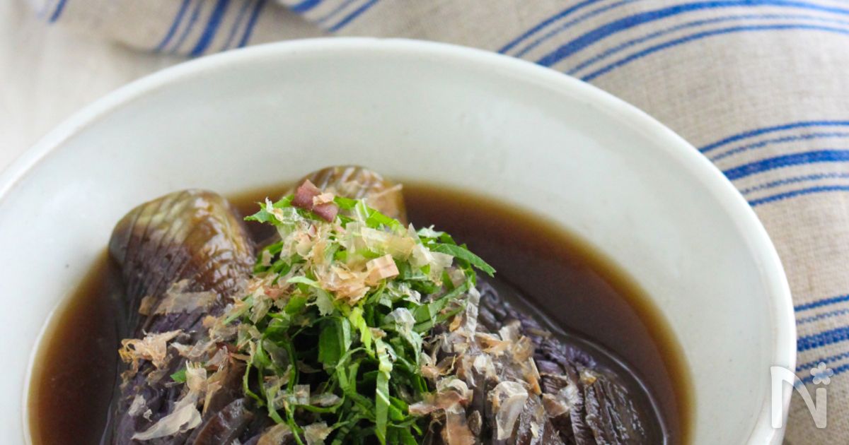 【旬おかず】冷やして美味しい！なすの煮干し煮