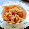 【エビと卵とトマトのメキシカン炒め】スパイシーな簡単おつまみの工程4