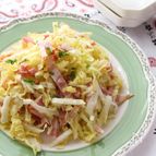 白菜のシャカシャカサラダ【ベーコン＆粉チーズ】