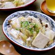 とろ～りあったかヘルシー料理『白菜ときのこと豆腐のとろみ煮』