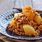 めんつゆで簡単！＊大根と豚こまの生姜煮＊作り置き◎お弁当◎