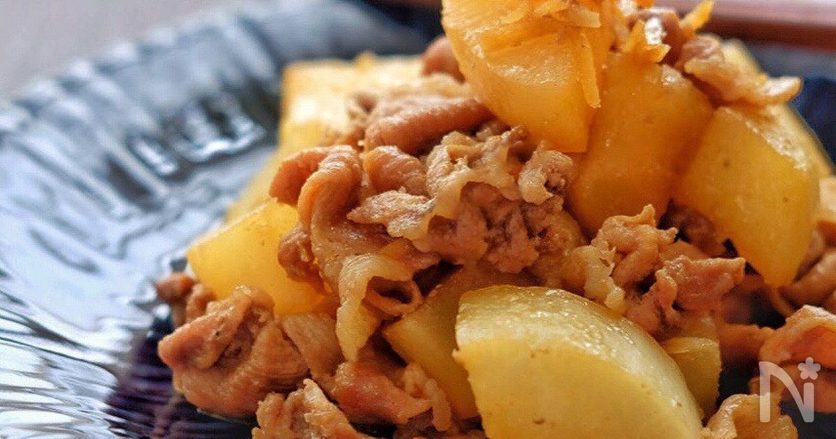 めんつゆで簡単！＊大根と豚こまの生姜煮＊作り置き◎お弁当◎