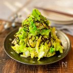 【やさしい味でお箸がすすむ♡】蒸し白菜の塩こんぶ和え